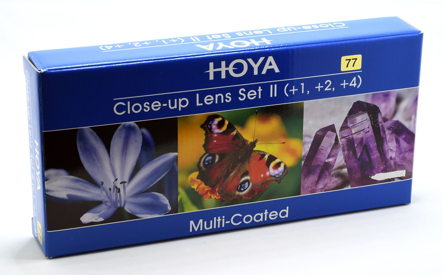+1 +2 +4 Diopters Hoya 55mm Close-Up Filter Set 