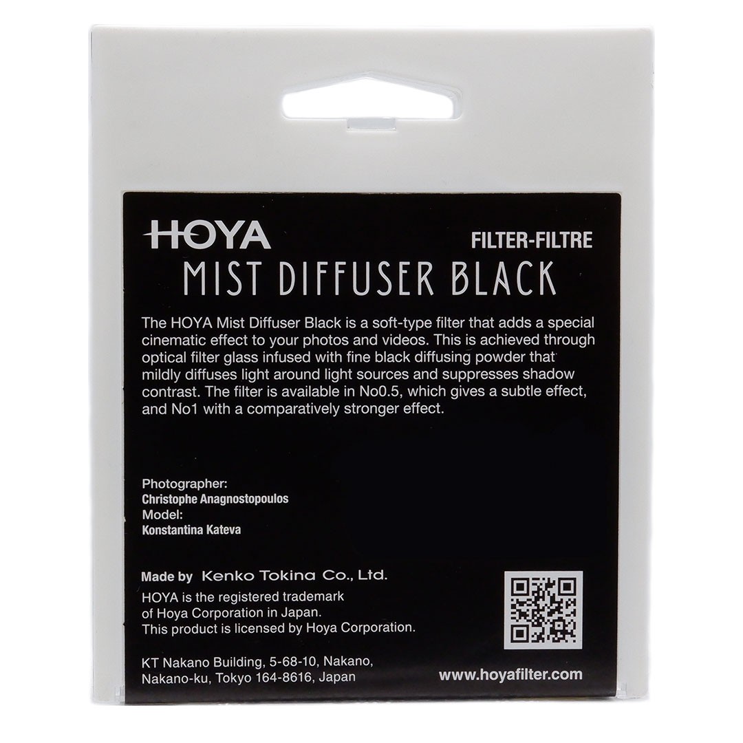 HOYA Mist Diffuser Black Filter N°01 ø52mm 