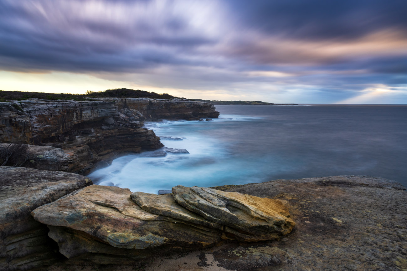 Nikon D750, Nikon 24-120, f/11, 30 sec, ISO200, HOYA ND400. Water is nearly smoothed out, just a tiny bit of textures is visible. I wish I had something like ND64 here, however, so that I could lower the ISO to 100 and change an aperture back to f/16. I made this shot something like 20 minutes after the sunrise.